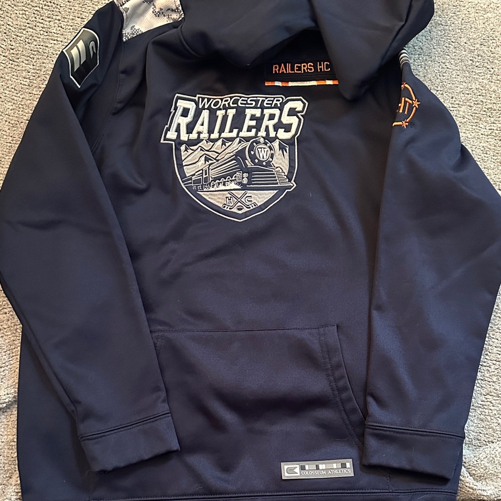 Worcester Railers Youth XL Hoodie